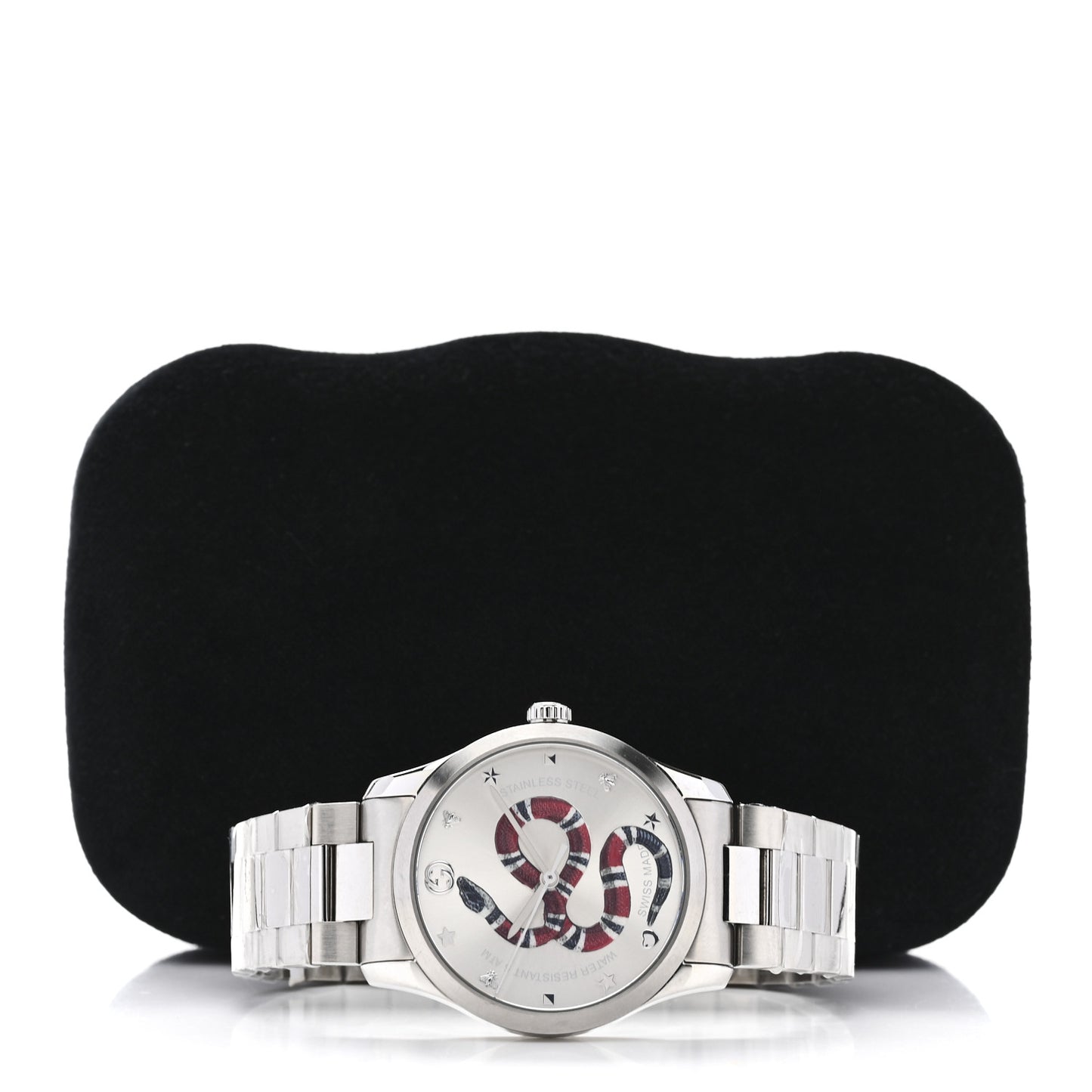 Stainless Steel 38mm G-Timeless Snake Quartz Watch