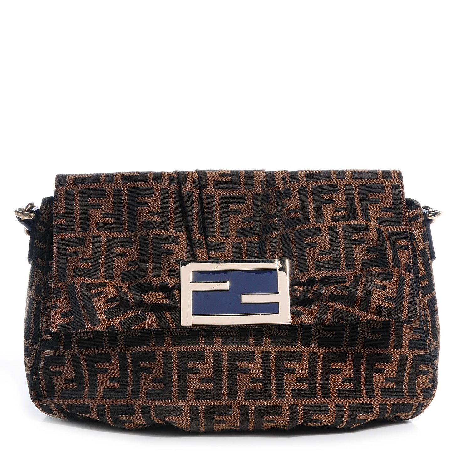 Zucca Mia Shoulder Flap Tobacco Blue