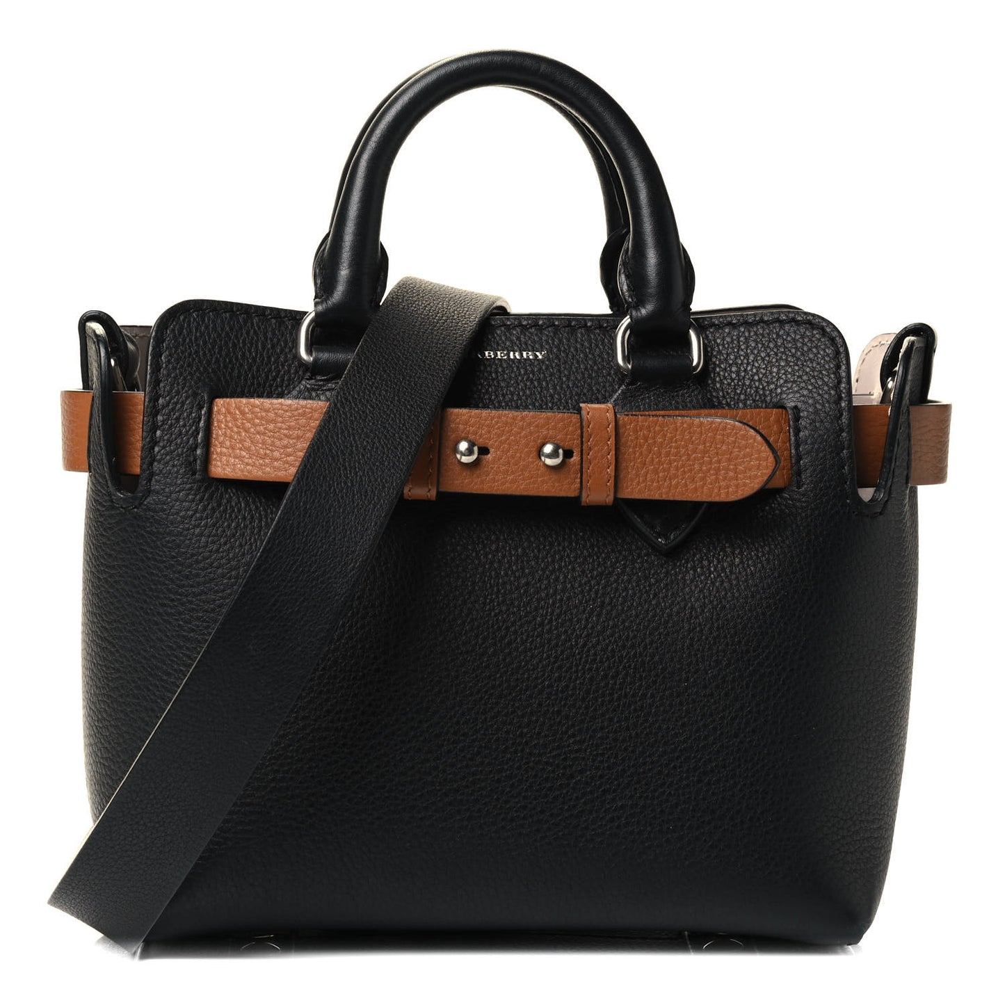 Soft Grain Calfskin Baby Belt Bag Black