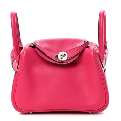 Hermes Swift Verso Mini Lindy 20 Rose Mexico Rouge Piment 1 of 4