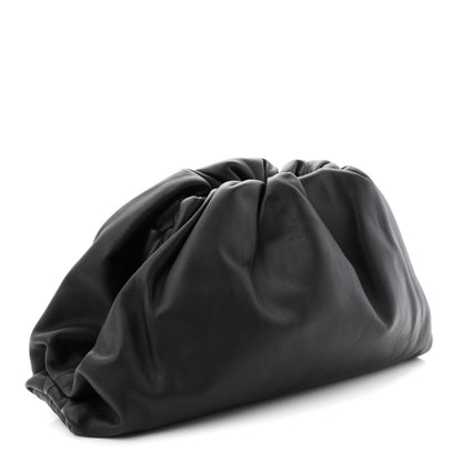 Bottega Veneta Smooth Butter Calf The Pouch Oversized Clutch Black 3 of 11