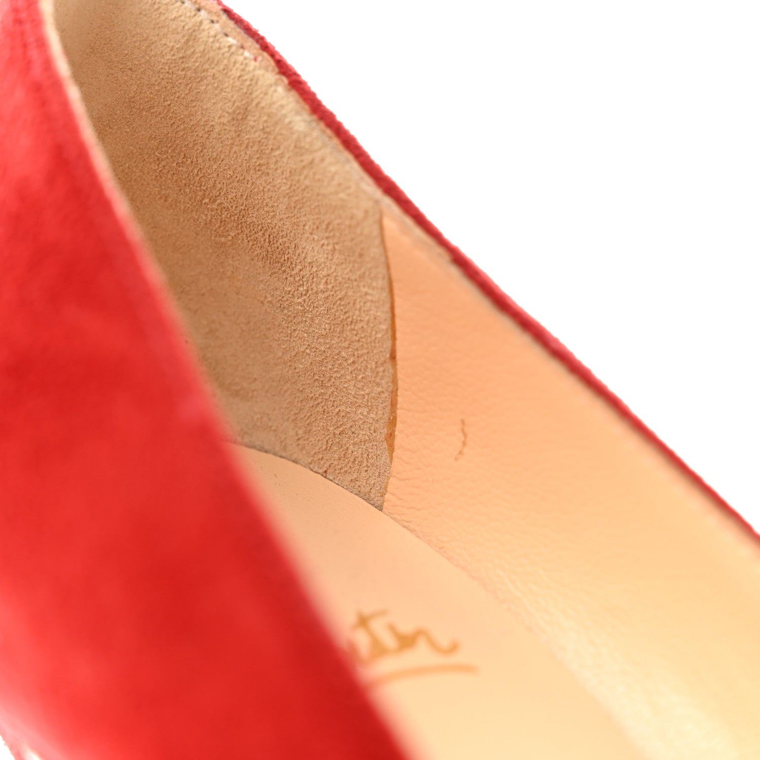 Christian Louboutin Veau Velours Simple 100 Pumps 36 Loubi 9 of 10