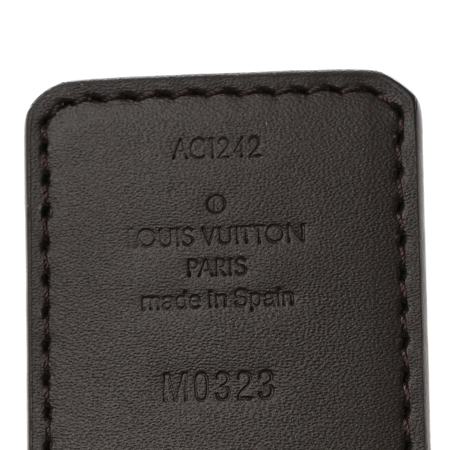 Louis Vuitton Calfskin Monogram 40mm LV Initiales Reversible Belt 100 40 Brown 3 of 7