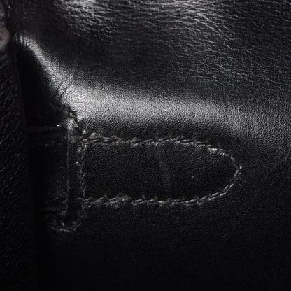 Hermes Box Kelly Retourne 32 Black 12 of 45