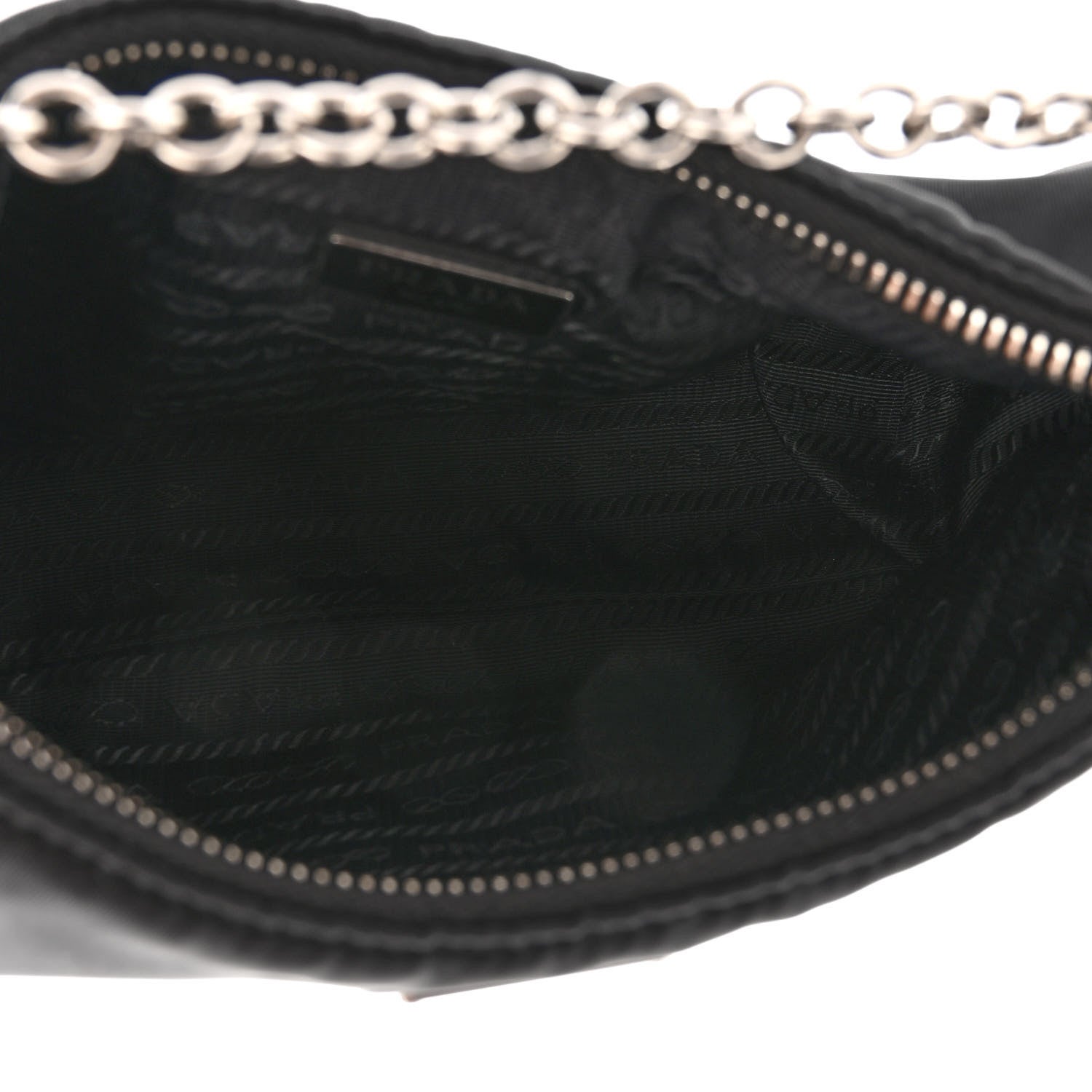 Prada Nylon Re-Edition 2005 Shoulder Bag Black 5 of 9