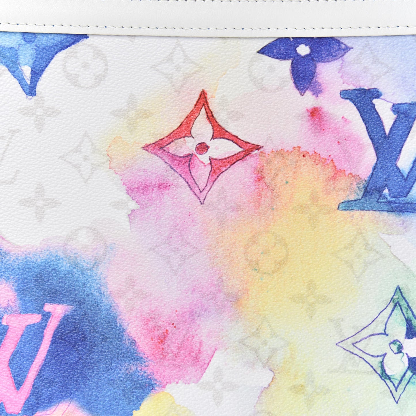 Monogram Watercolor Pochette Voyage MM Multicolor