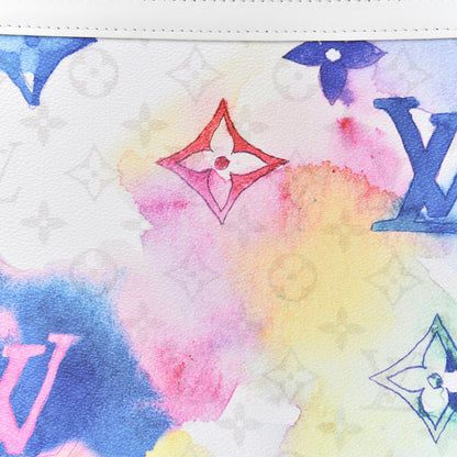 Louis Vuitton Monogram Watercolor Pochette Voyage MM Multicolor 9 of 10