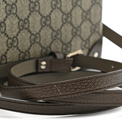 Gucci GG Supreme Monogram Globe-Trotter Beauty Case Brown 12 of 12