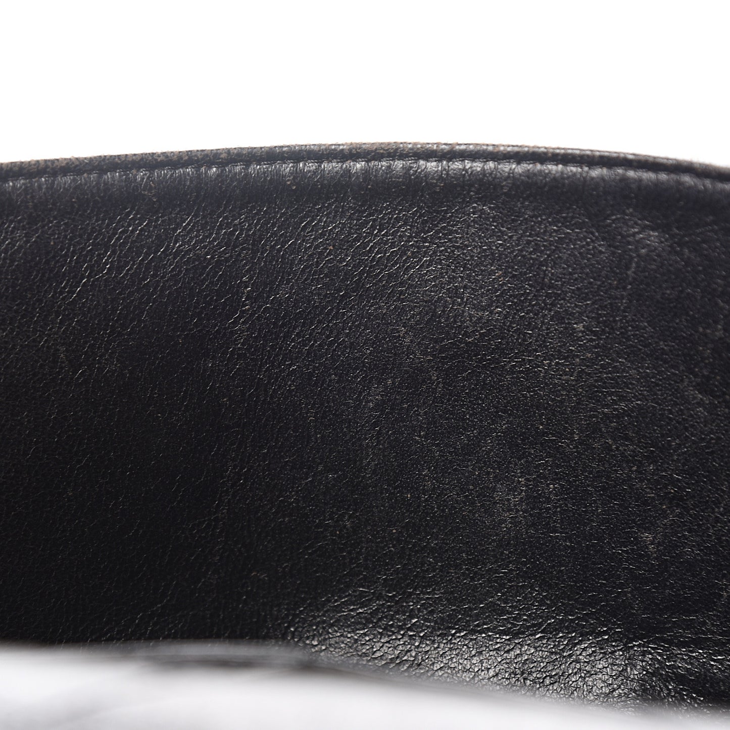 Glazed Aged Calfskin Quilted 2.55 Reissue 227 Flap Black