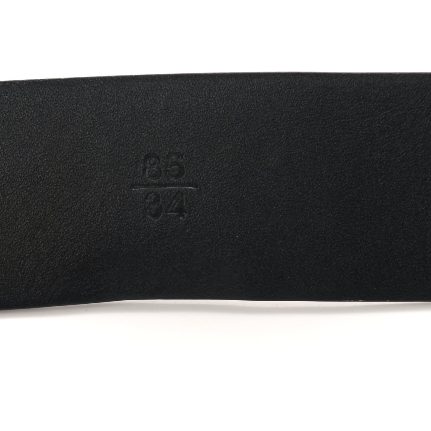 Calfskin CC Chain Belt 85 34 Black