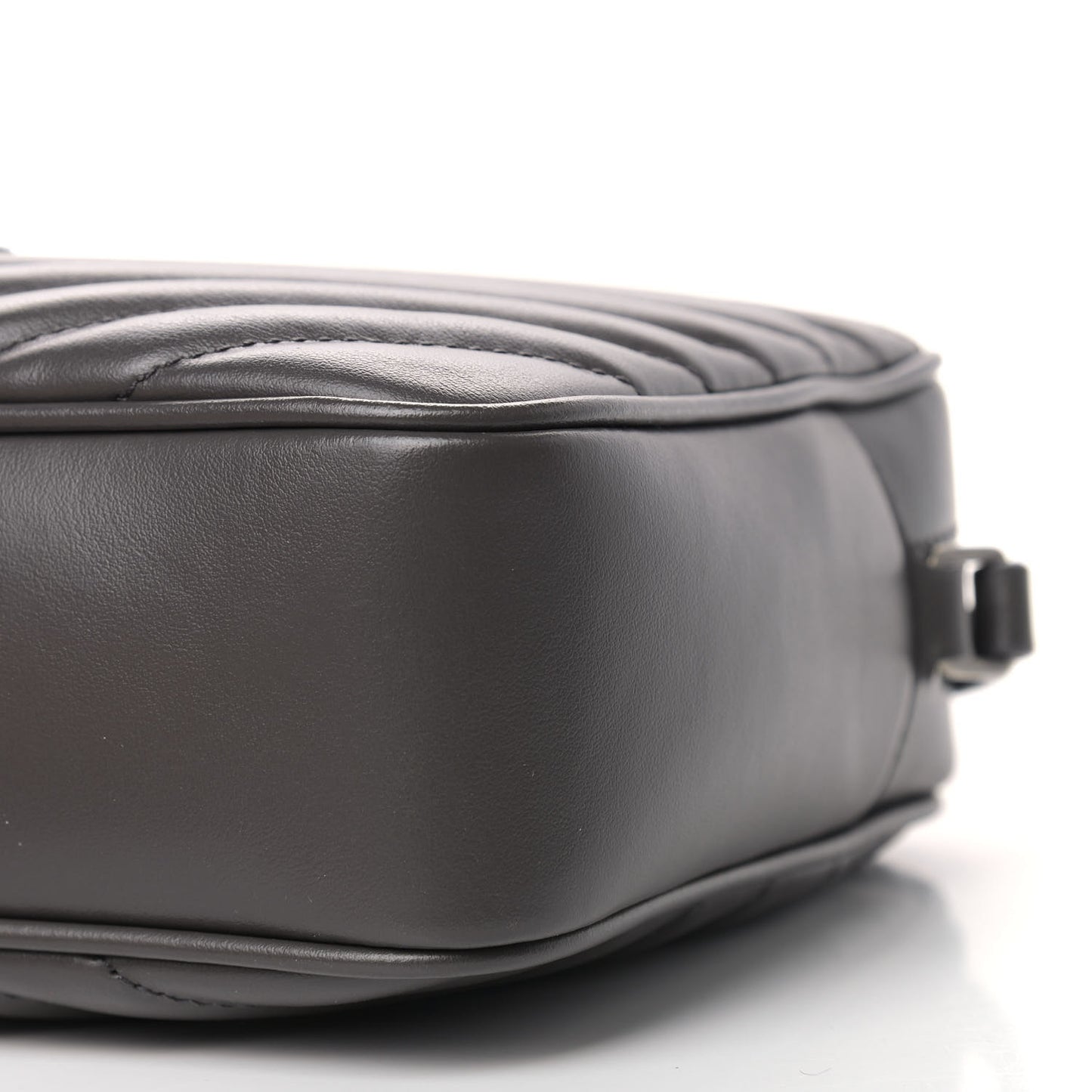 Calfskin Matelasse Monogram Lou Camera Bag Asphalt