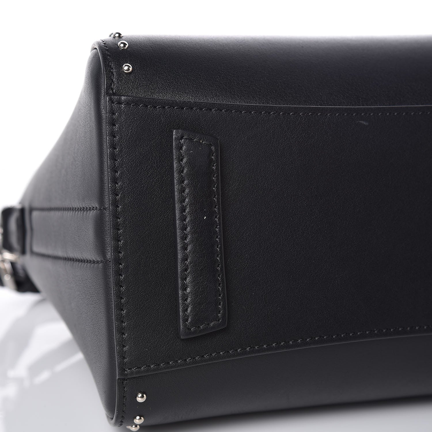 Givenchy Smooth Calfskin Mini Studded Antigona Black 8 of 9