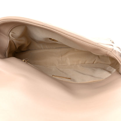 Chanel Lambskin Quilted Large Chanel 19 Flap Beige 4 of 9