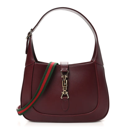 Gucci Ancora Calfskin Web Medium Jackie 1961 Hobo Rosso 1 of 11