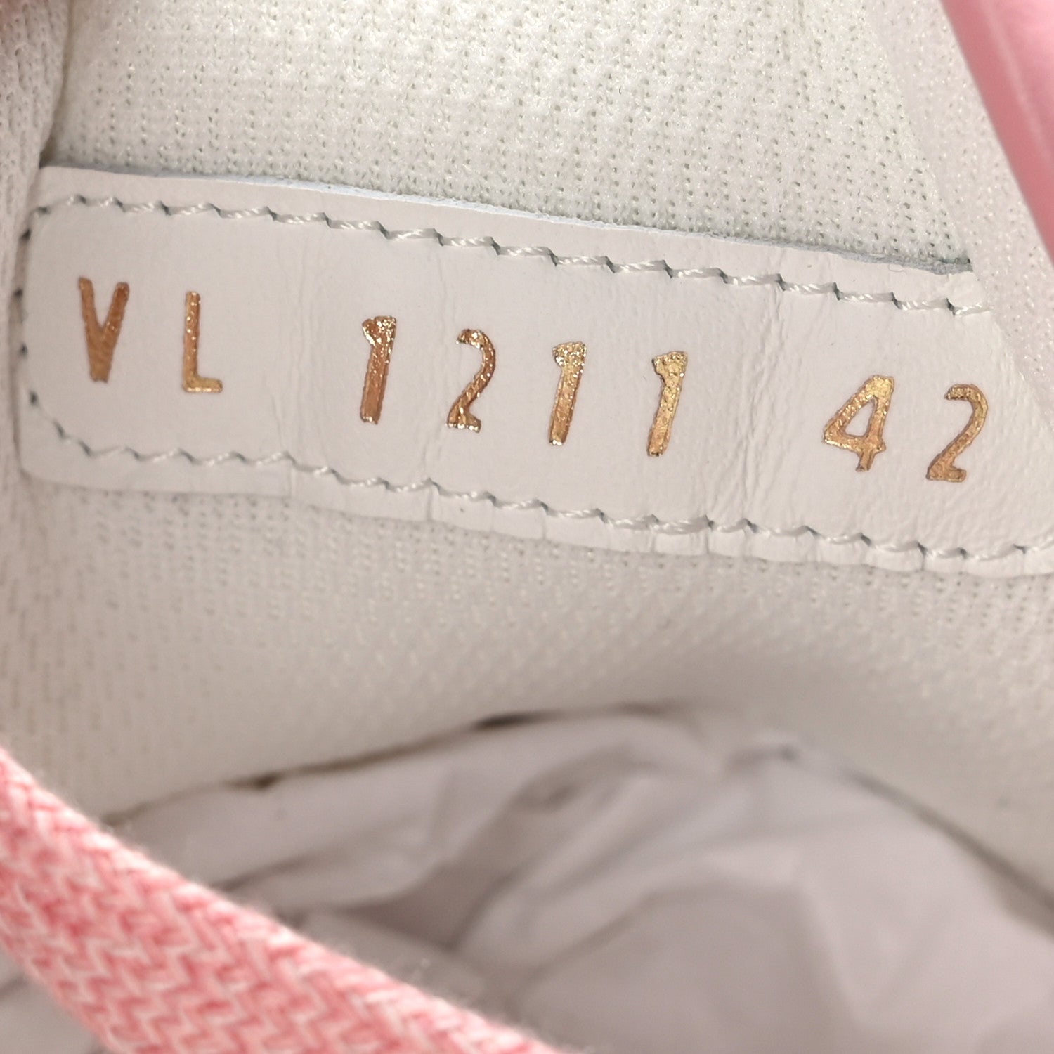 Louis Vuitton Denim Monogram Squad Sneakers 42 Pink 7 of 8