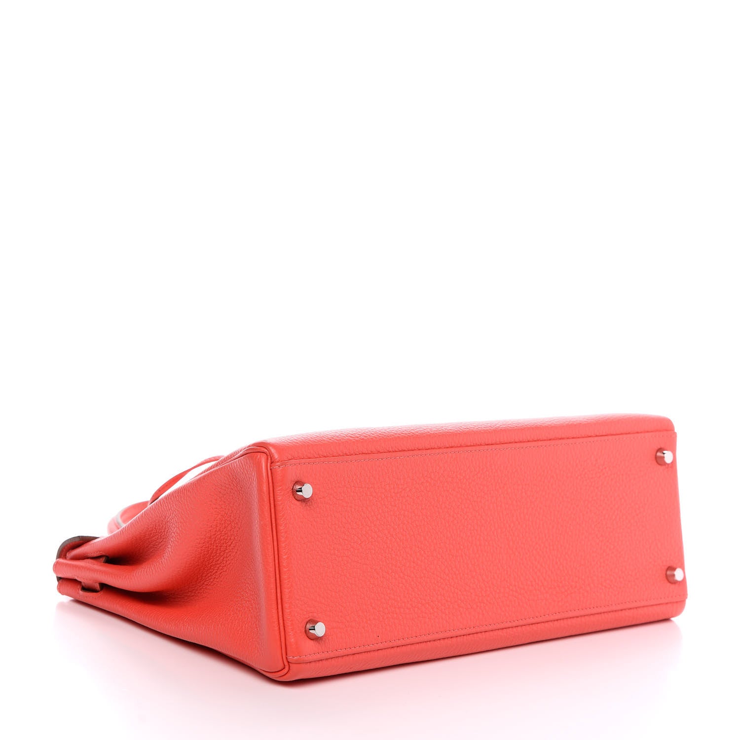 Hermes Taurillon Clemence Kelly Retourne 35 Rose Jaipur 4 of 9