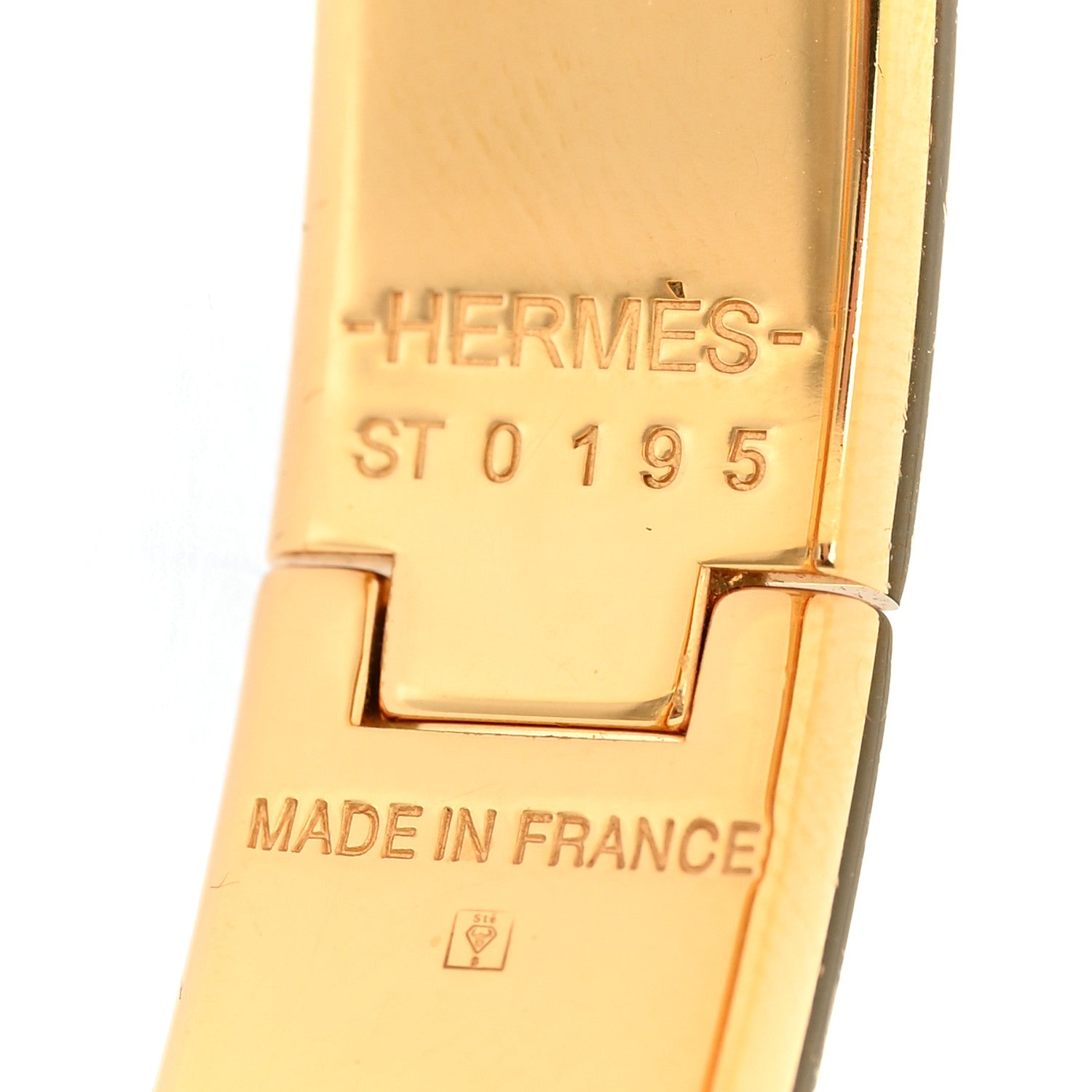 Hermes Enamel Narrow Clic Clac H Bracelet PM Black 4 of 5