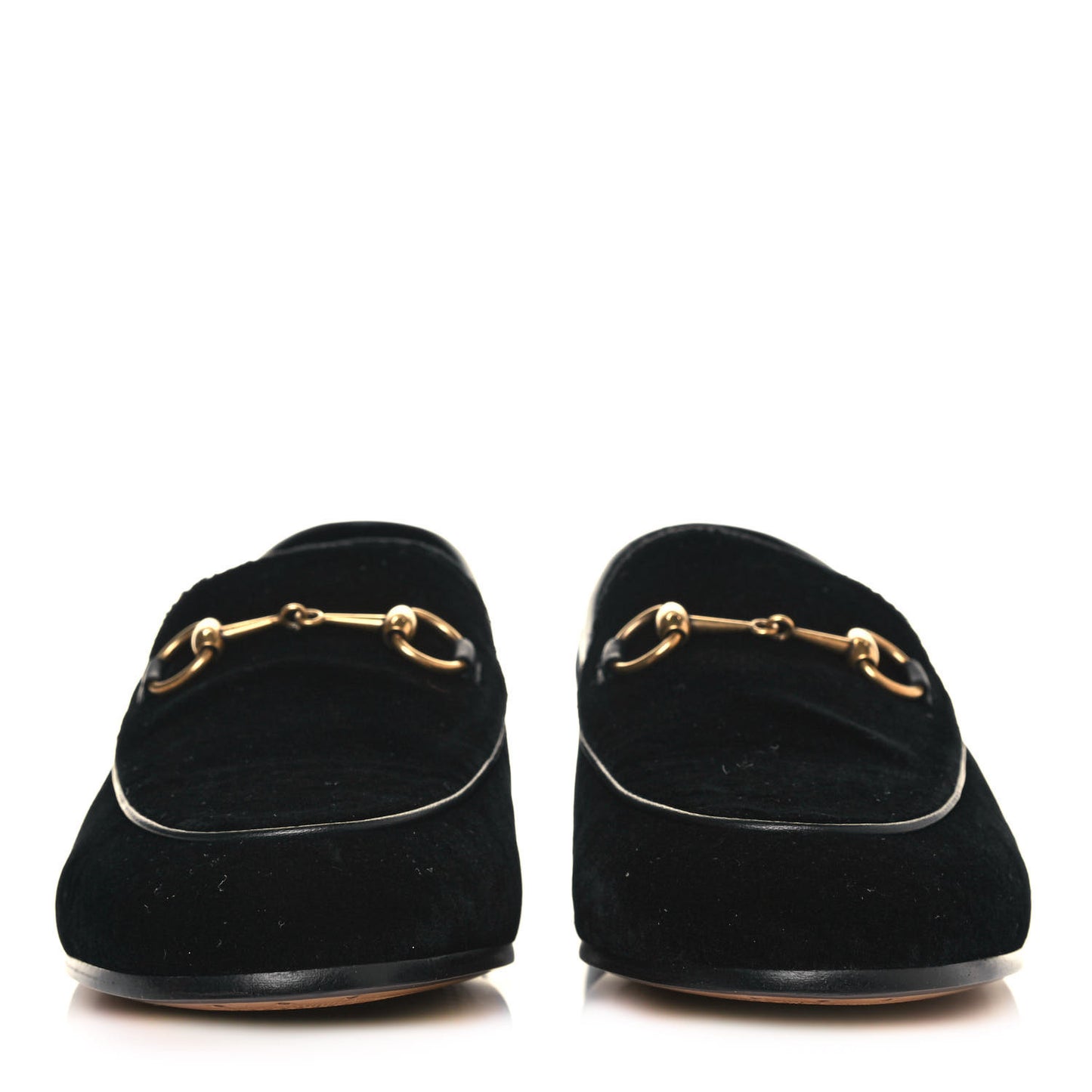 Velvet Horsebit Womens Jordaan Loafers 39.5 Black