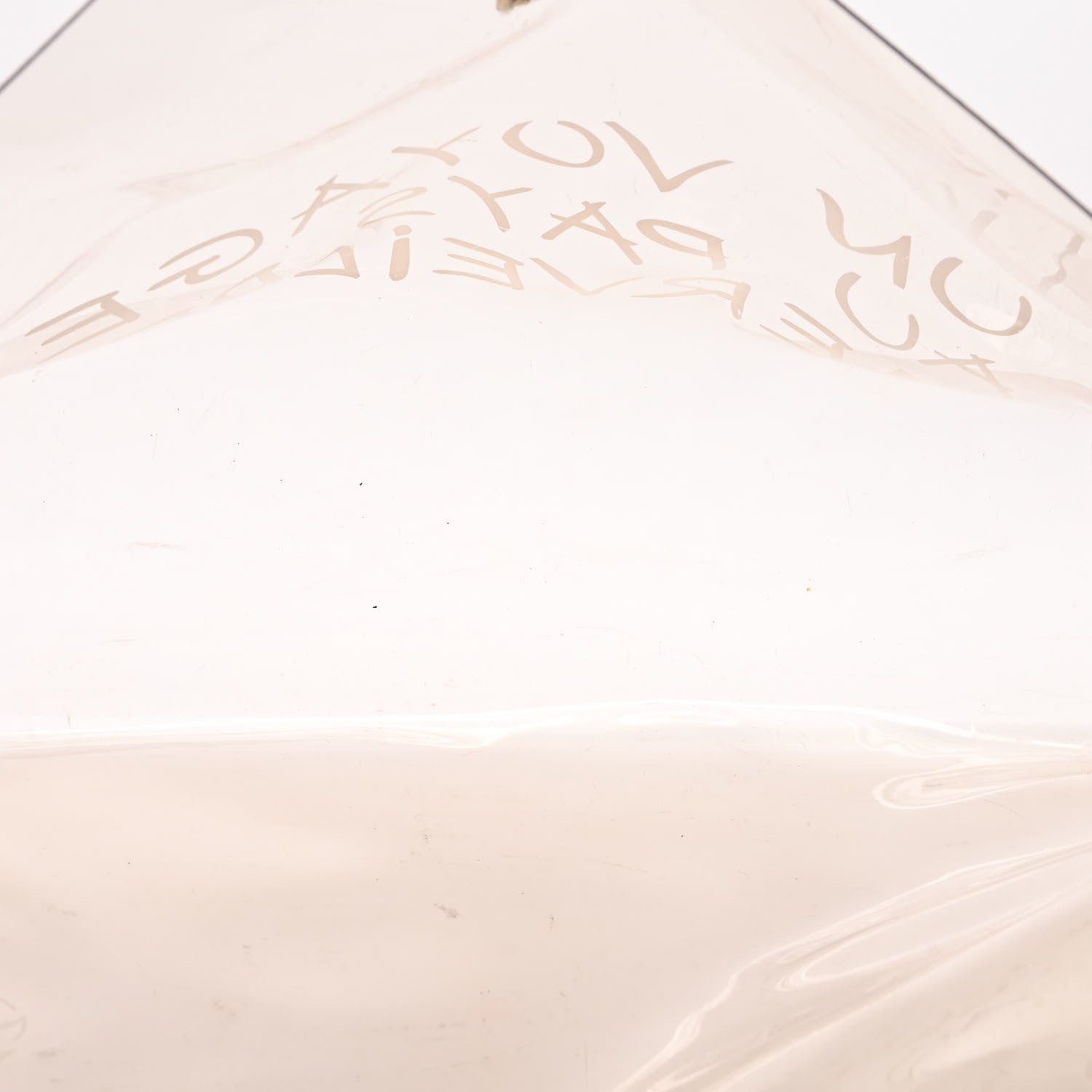 Hermes Vinyl Souvenir De L'Exposition Kelly Transparent 5 of 10