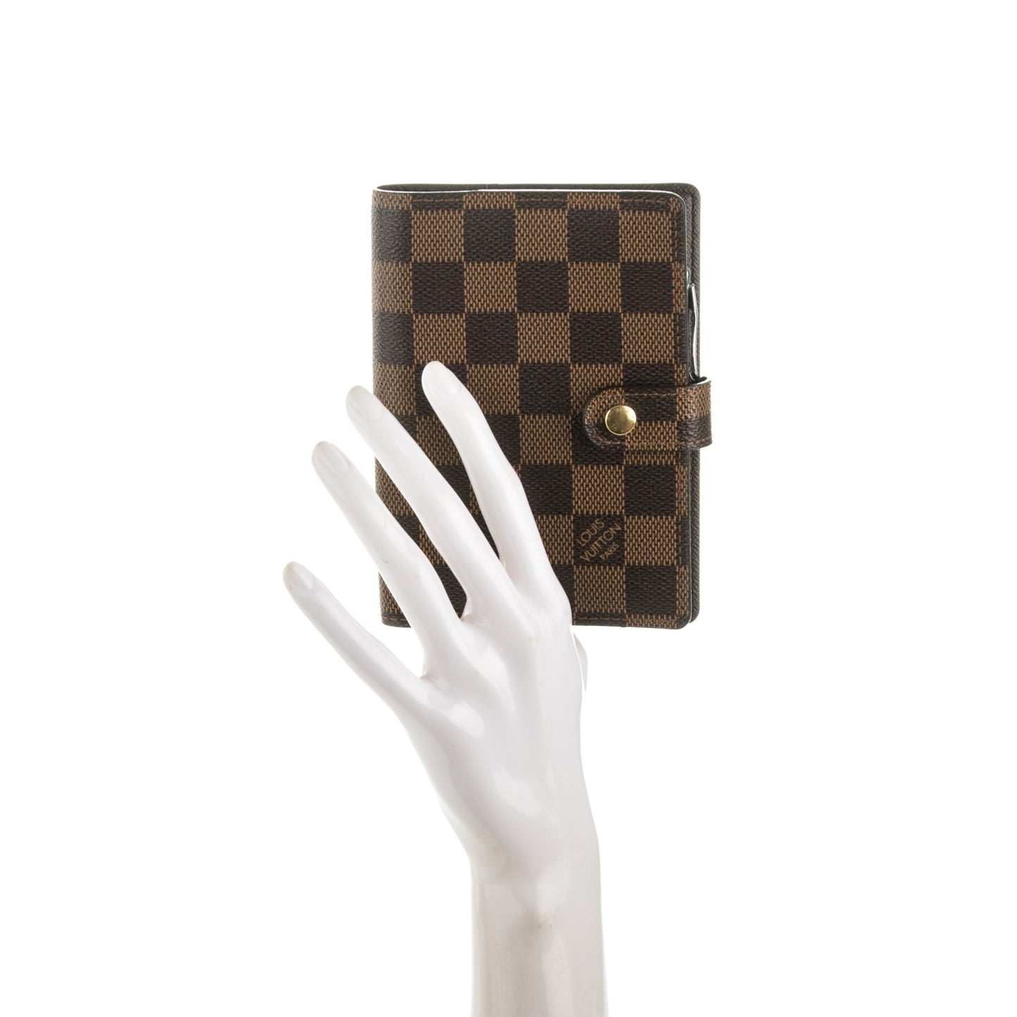 Damier Ebene Small Ring Agenda Cover
