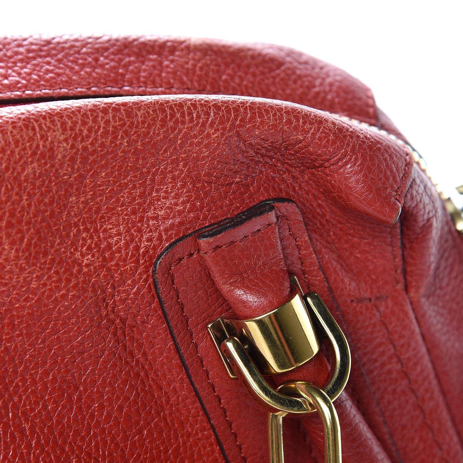 Chloe Calfskin Medium Paraty Holly Berry 11 of 20