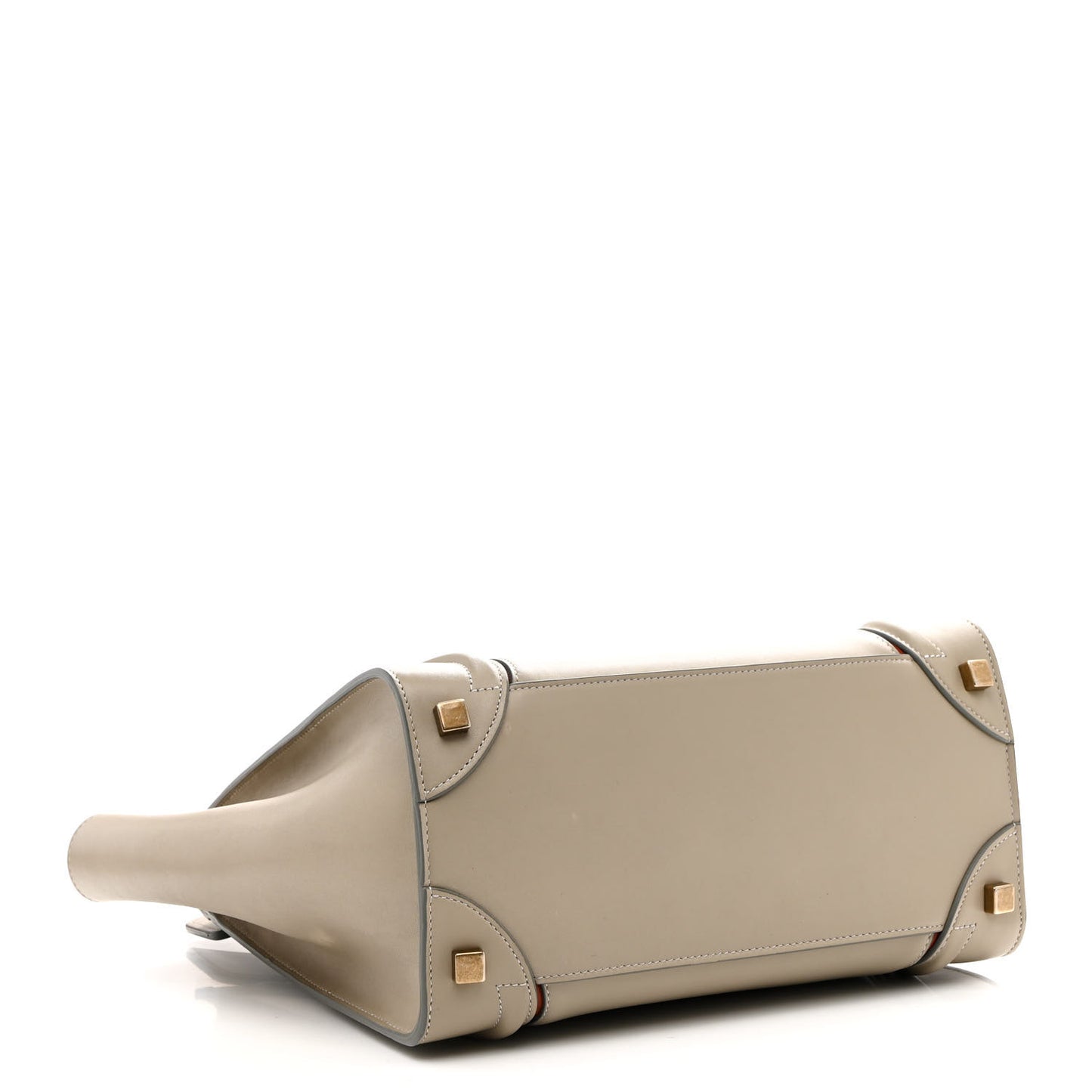 Smooth Calfskin Interstice Micro Luggage Quartz