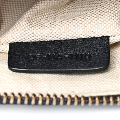 Christian Dior Oblique Pouch Clutch Blue 7 of 7