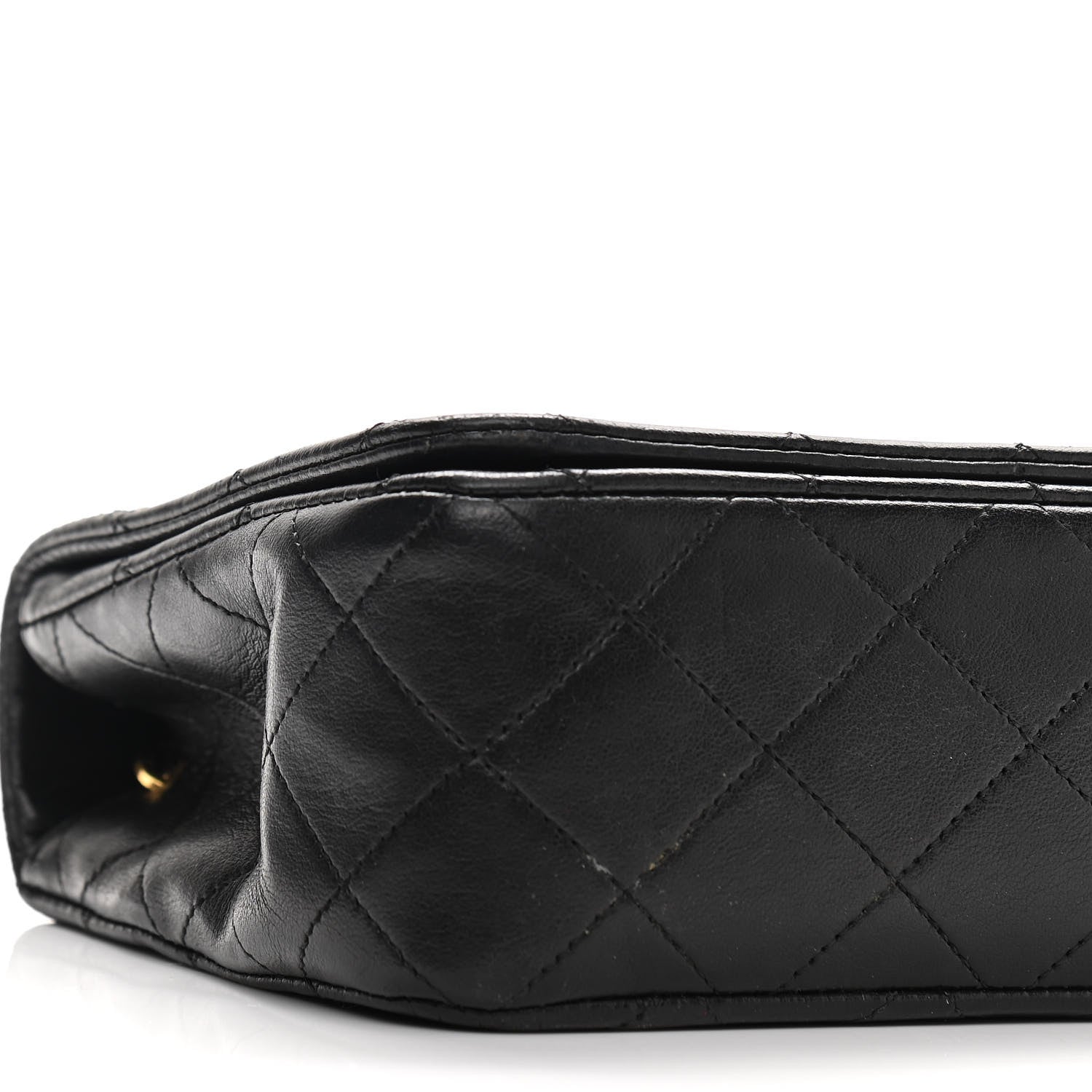 Chanel Lambskin Quilted Small Single Flap Black 10 of 15
