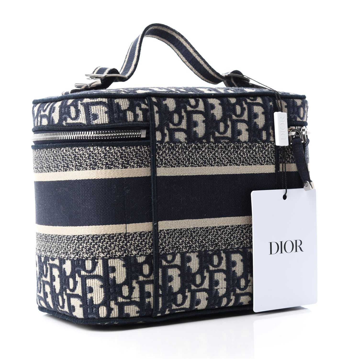 Christian Dior Oblique Diortravel Vanity Case Blue 3 of 7
