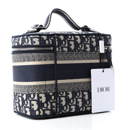 Christian Dior Oblique Diortravel Vanity Case Blue 3 of 7