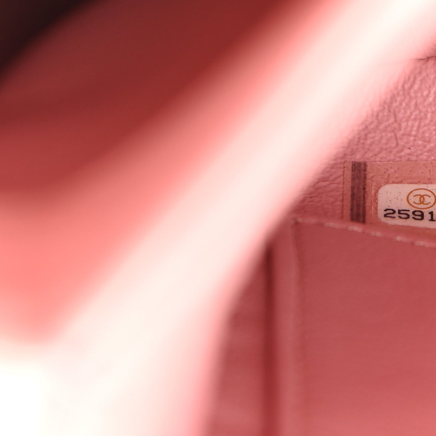 Lambskin Chevron Quilted Small Trendy CC Dual Handle Flap Bag Light Pink