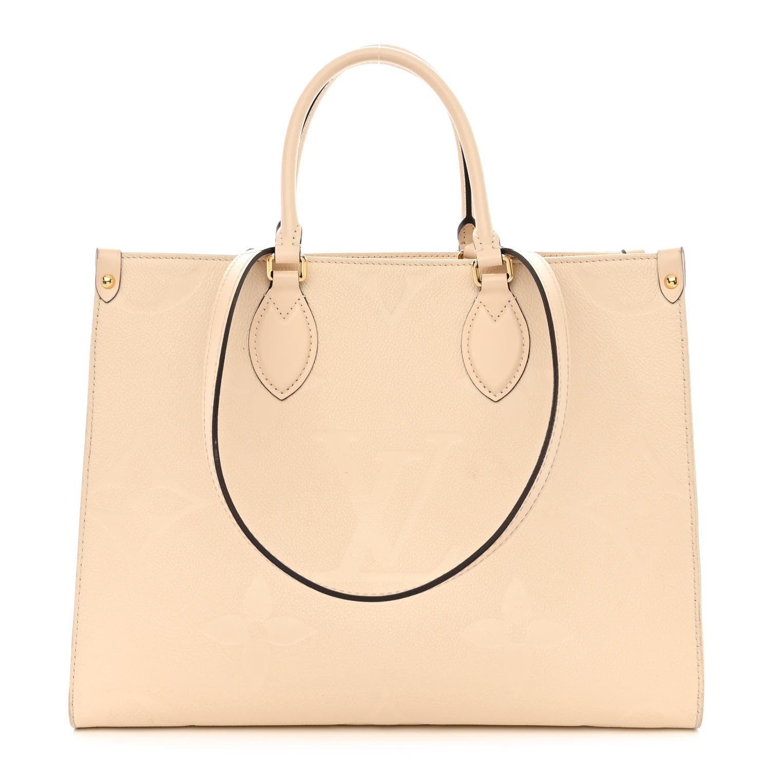 Louis Vuitton Empreinte Monogram Giant Onthego MM Creme 1 of 11