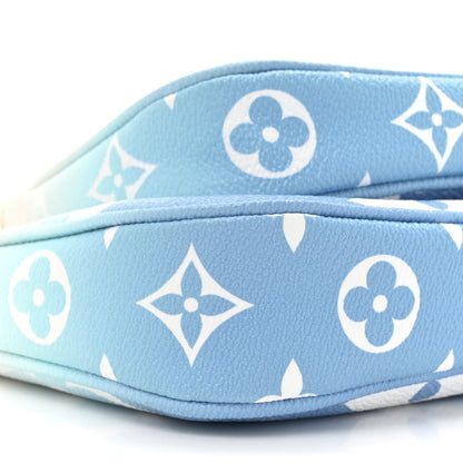 Louis Vuitton Monogram Giant By The Pool Multi Pochette Accessories Blue 11 of 11