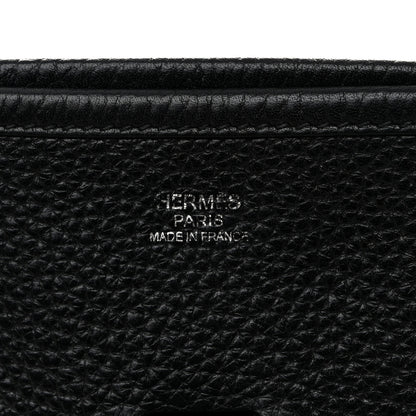 Hermes Taurillon Clemence Evelyne III GM Black 6 of 10