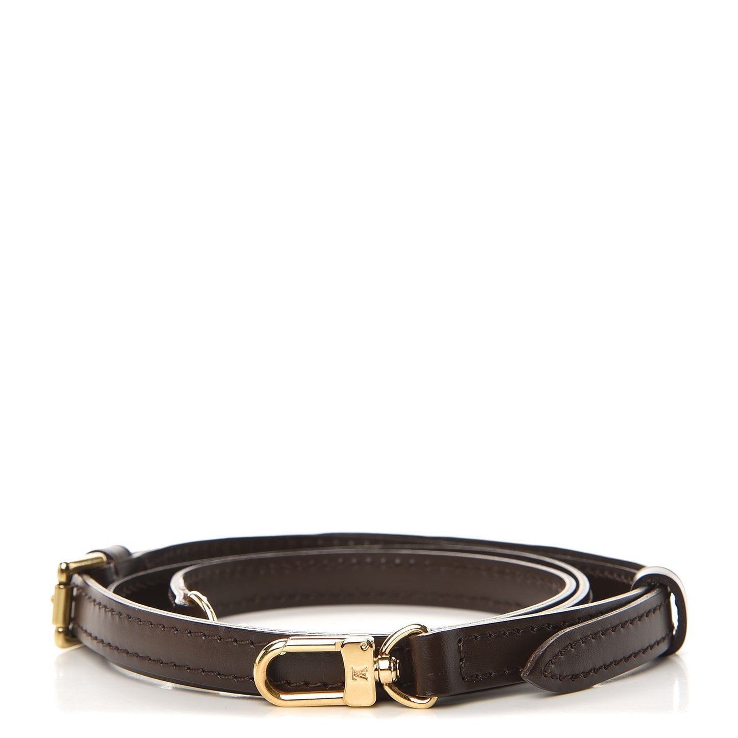 Calfskin 16mm Adjustable Shoulder Strap Brown