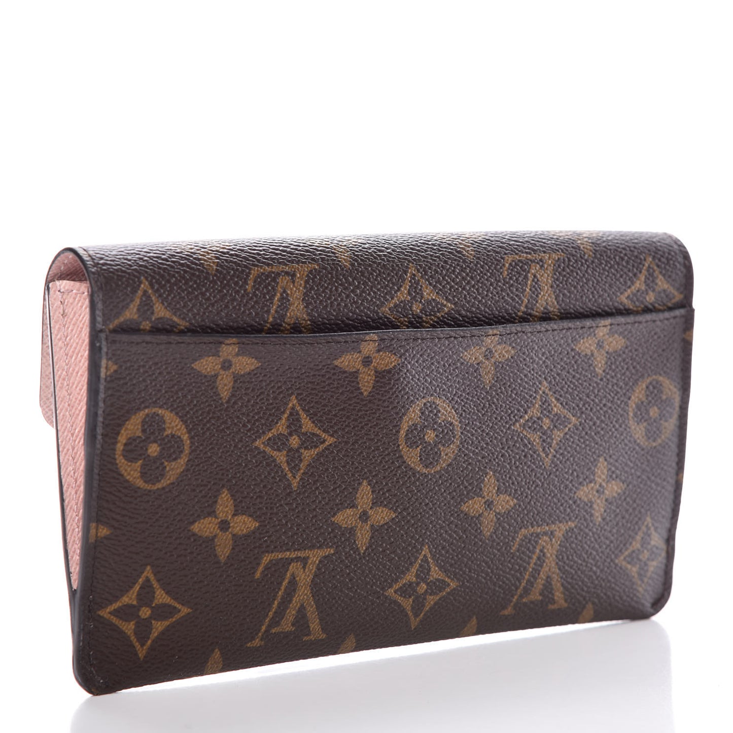 Monogram Jeanne Wallet Rose Ballerine