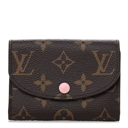 Louis Vuitton Monogram Rosalie Coin Purse Rose Ballerine 1 of 8
