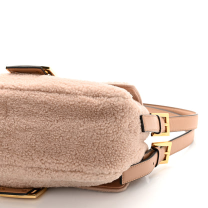 Fendi Shearling Nappa Multi Baguette Rosa Plaster 10 of 10