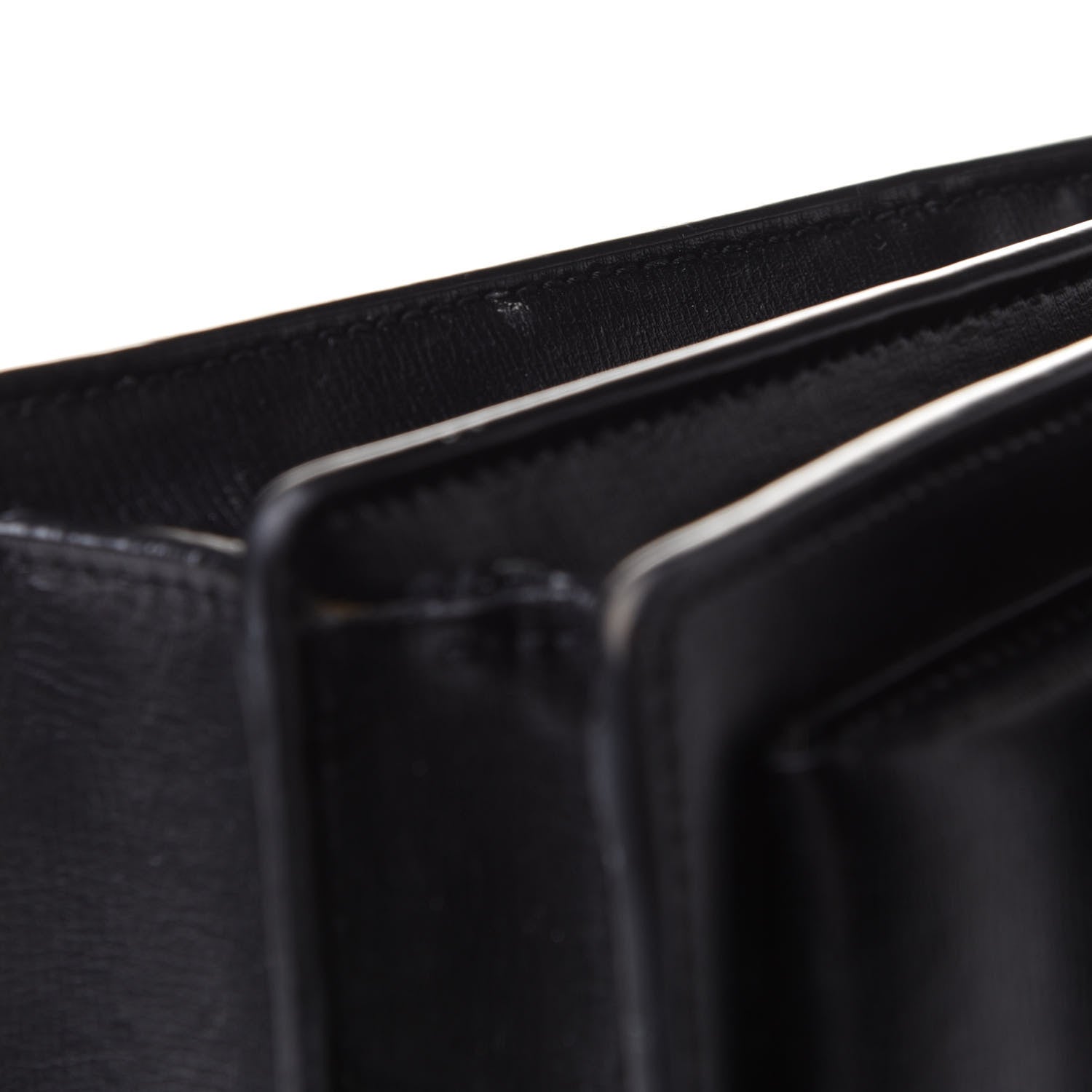 Saint Laurent Calfskin Medium Monogram Sunset Black 18 of 20