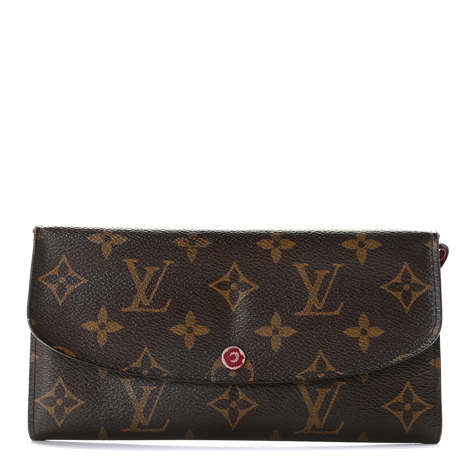 Louis Vuitton Monogram Emilie Wallet Fuchsia 1 of 11