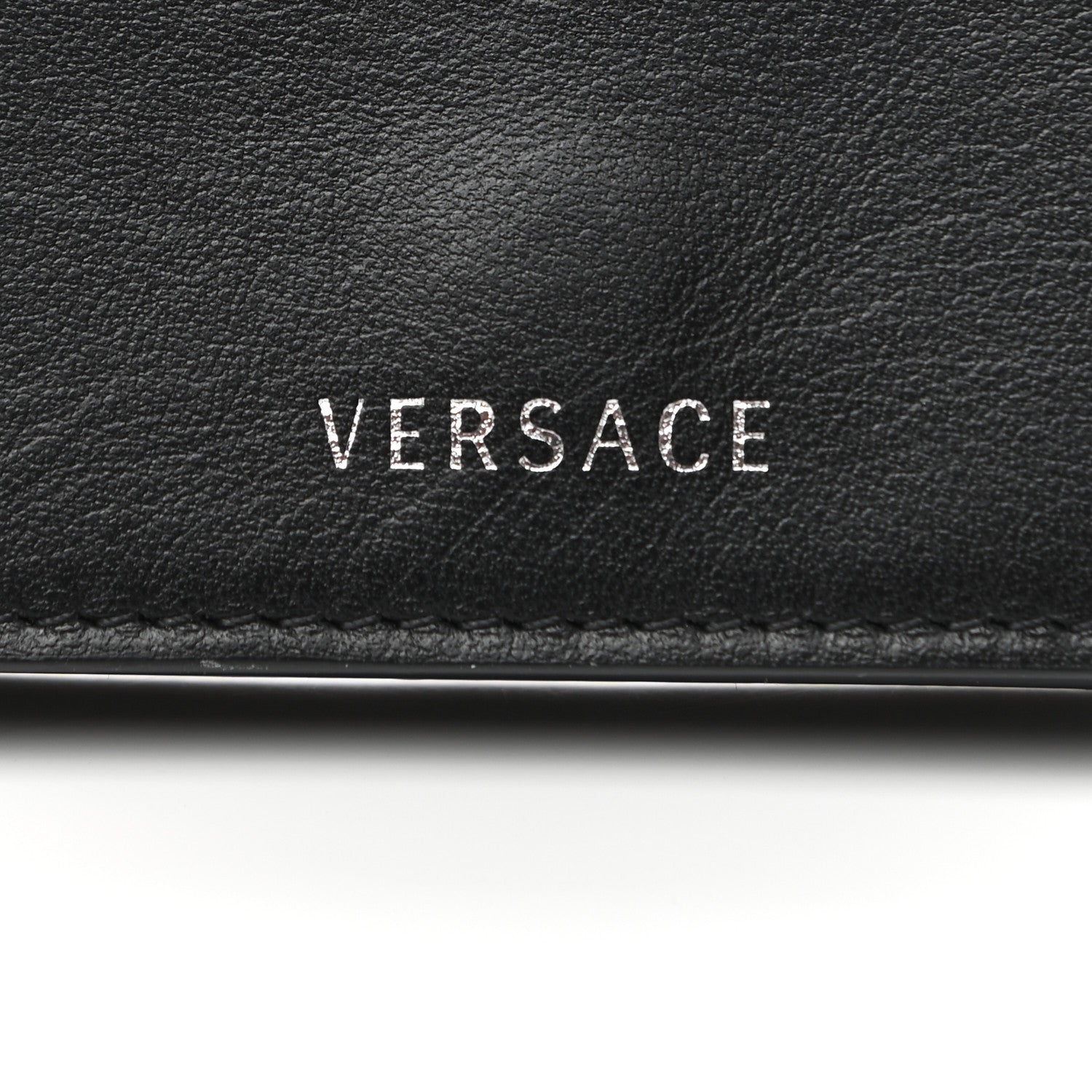 Versace Nappa Key Pouch Black 5 of 7