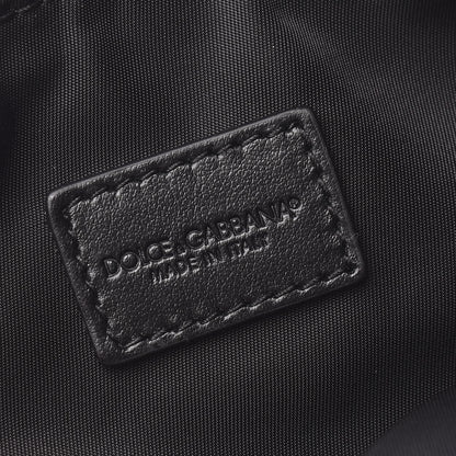 Dolce & Gabbana Nylon Logo Crown Pouch Blue 6 of 8