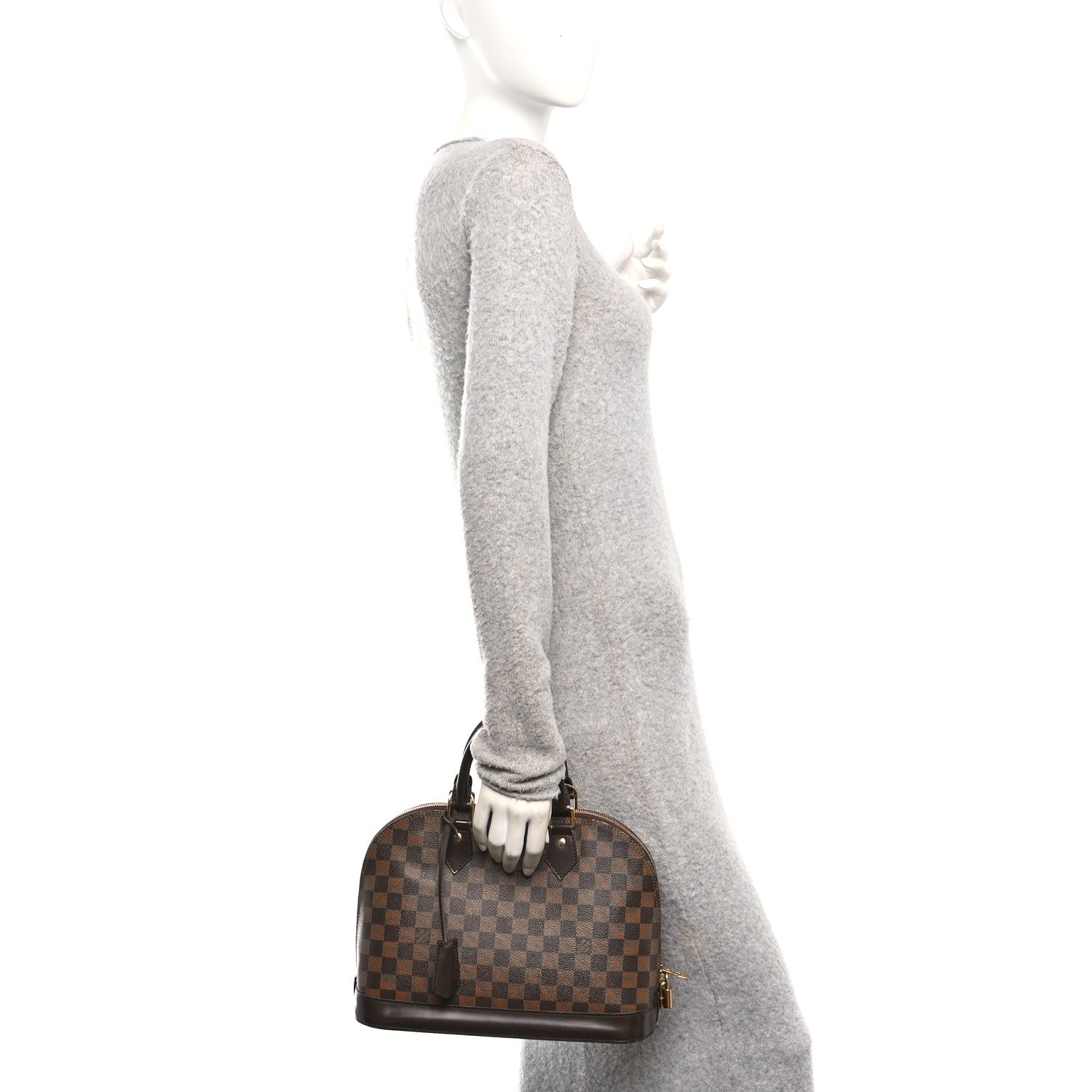 Louis Vuitton Damier Ebene Alma MM 2 of 12