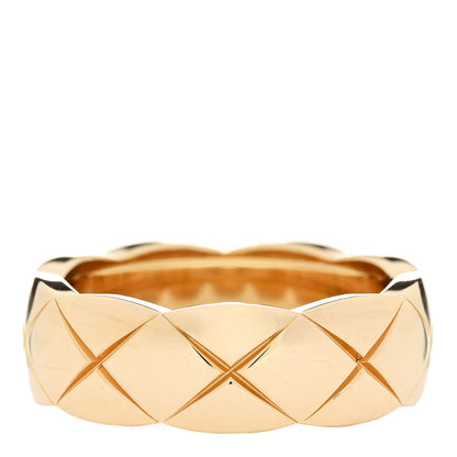 Chanel 18K Yellow Gold Small Coco Crush Ring 54 7 3 of 6