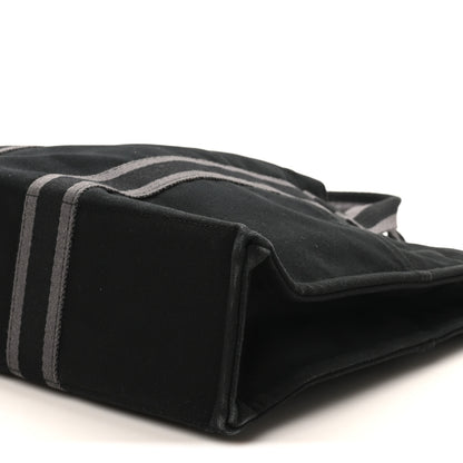 Hermes Canvas Fourre Tout MM Black 9 of 9