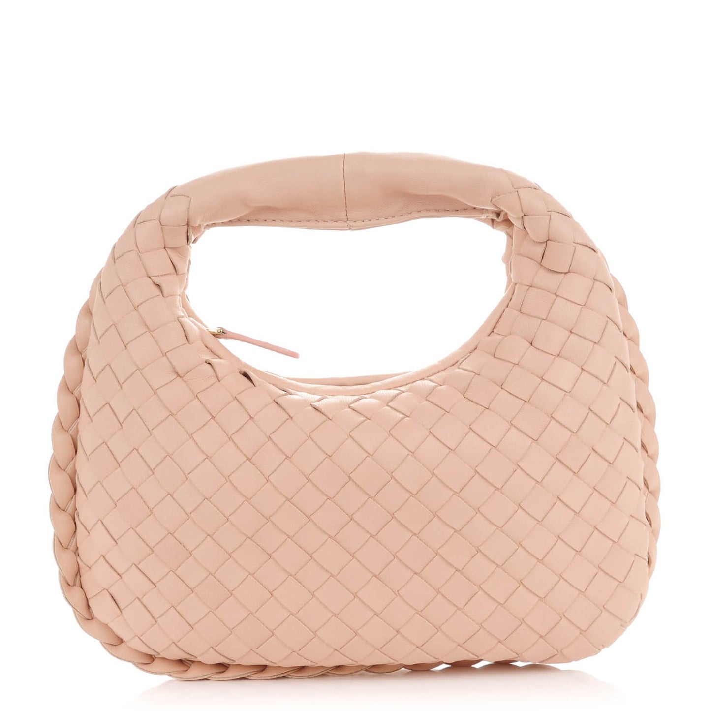 Nappa Intrecciato Mini Veneta Hobo Lotus