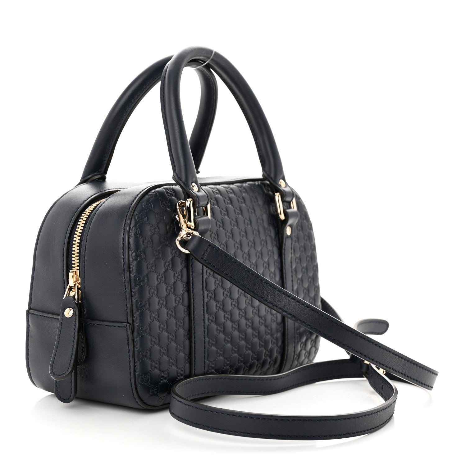 Gucci Soft Microguccissima Small Crossbody Bag Blue 3 of 11