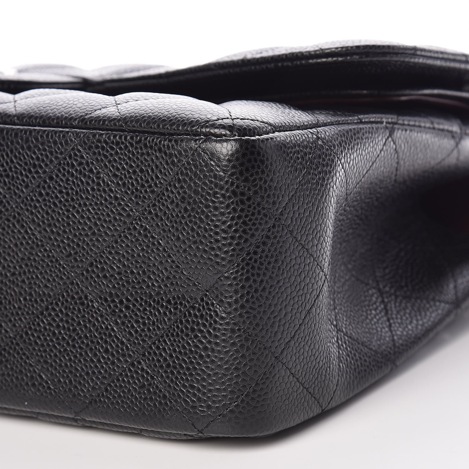 Chanel Caviar Quilted Jumbo Double Flap Black 9 of 9