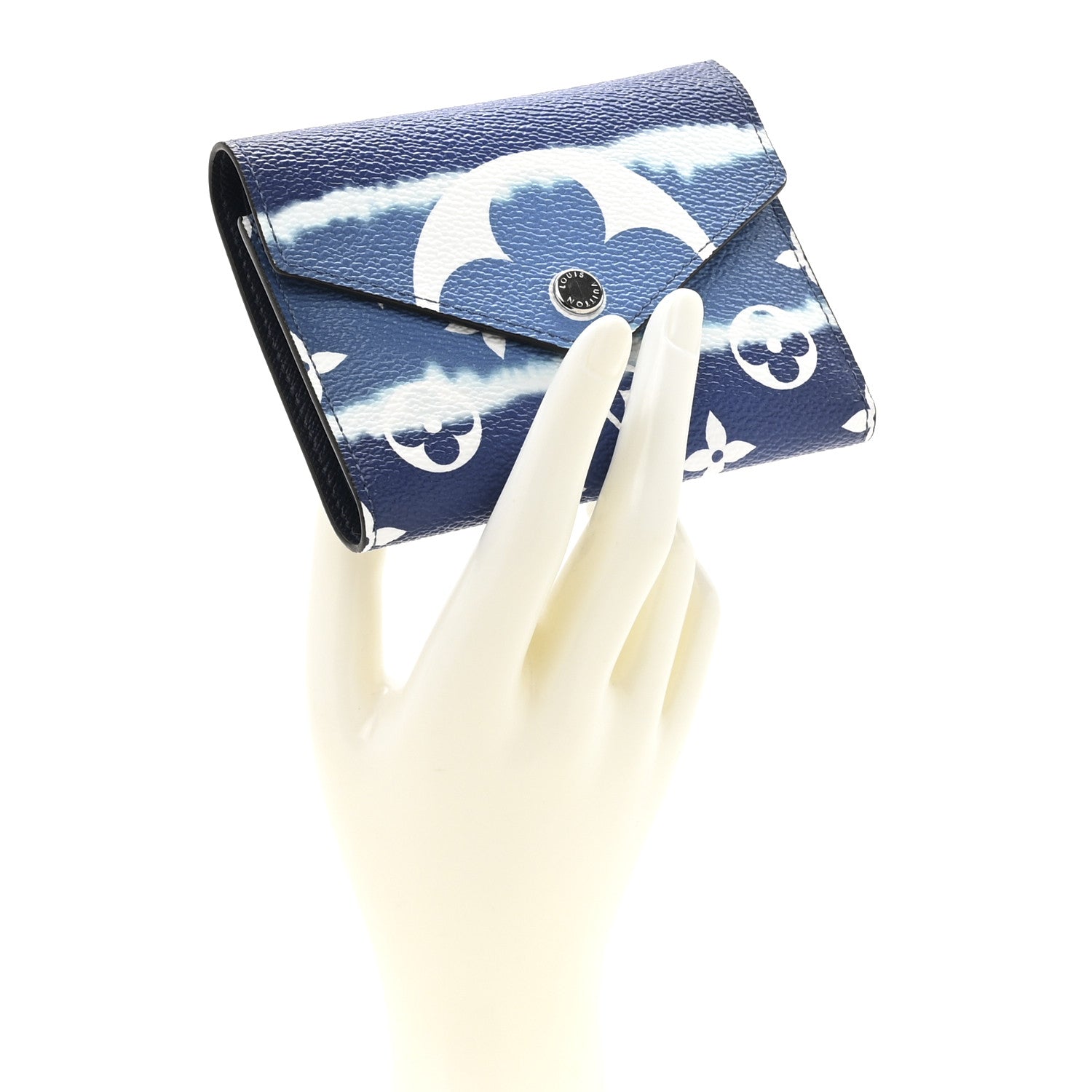 Louis Vuitton Monogram Escale Victorine Wallet Blue 2 of 7