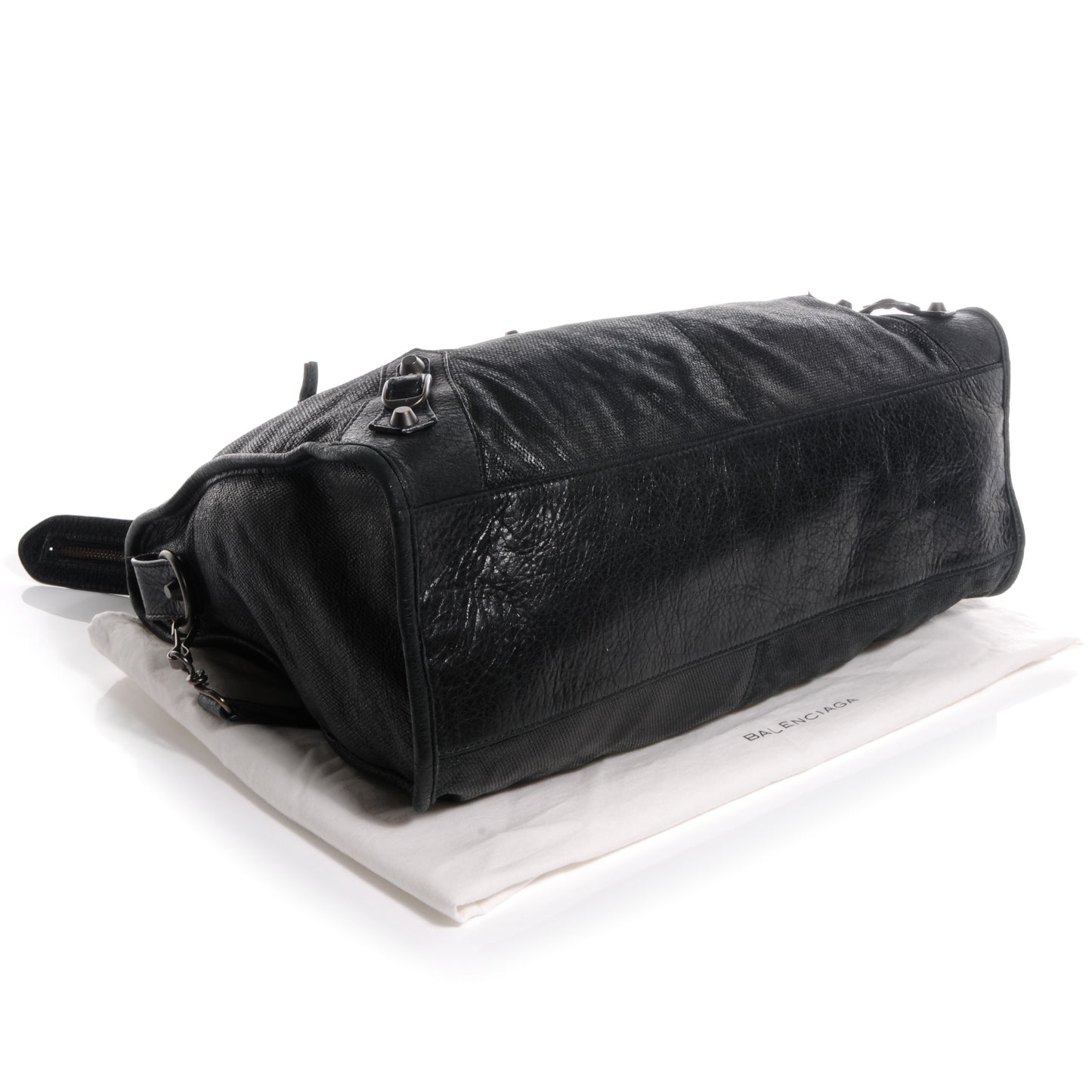 Agneau Perforated City Black